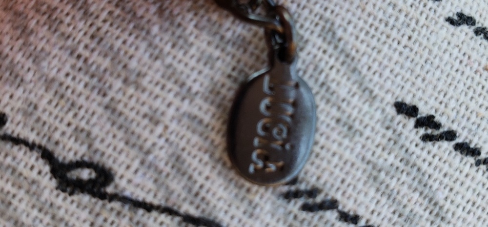 ❤Lucia❤ Chest Piece Necklace Gun Barrel Silver - Picture 3 of 4